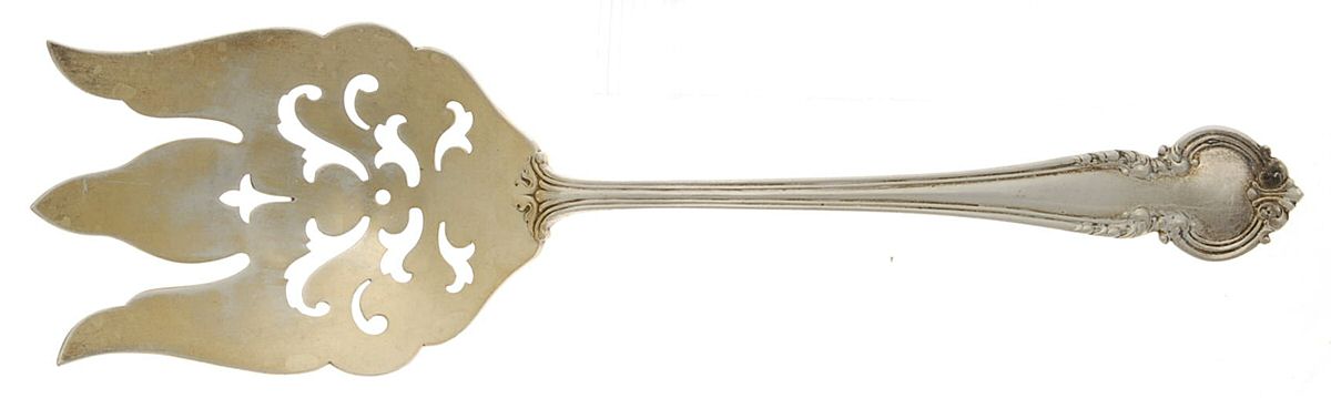 La Comtesse (Sterling, 1897) Solid Salad Serving Fork by Reed & Barton-1