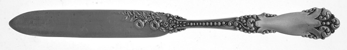 La Marquise (Sterling, 1895) Individual Solid Fruit Knife by Reed & Barton-1
