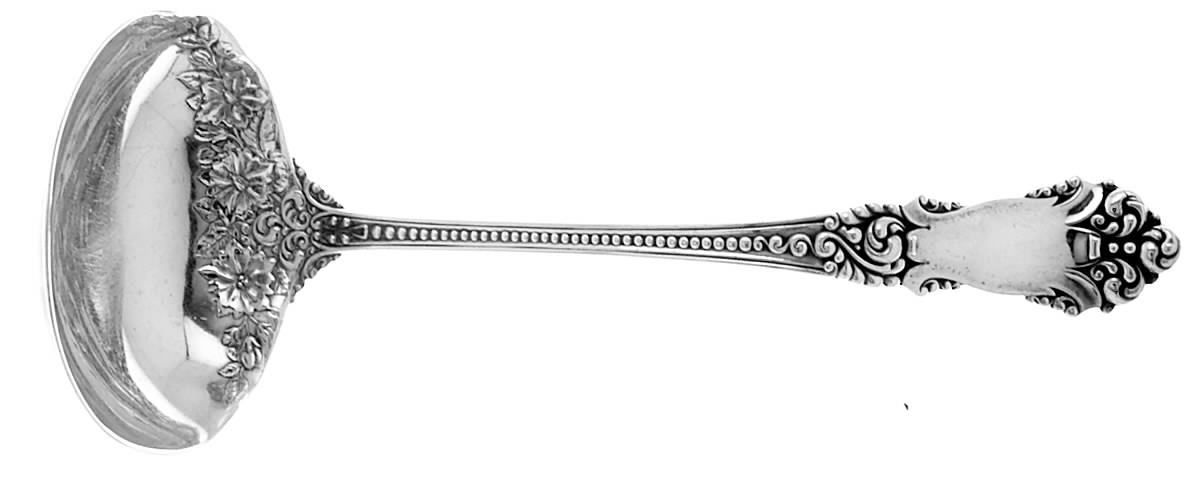 La Marquise (Sterling, 1895) Solid Gravy Ladle by Reed & Barton-1