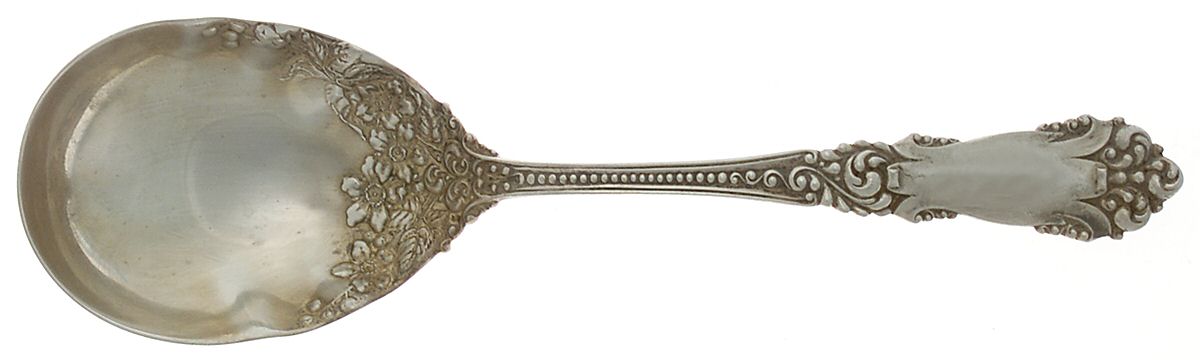 La Marquise (Sterling, 1895) Preserve Spoon by Reed & Barton-1
