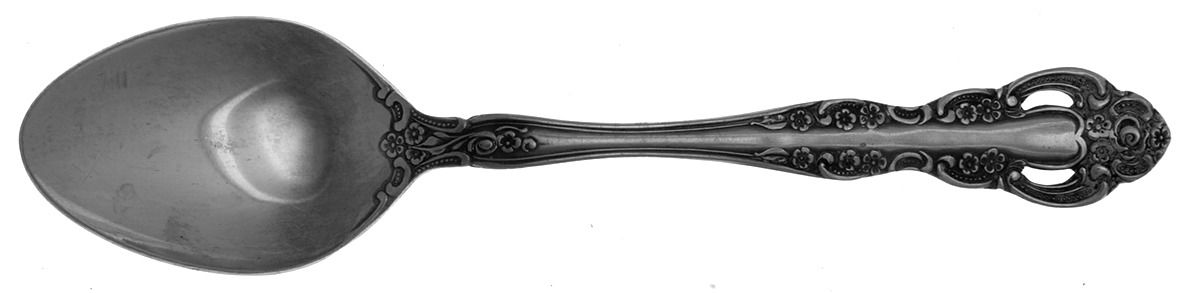 L'Amour (Stainless) Place/Oval Soup Spoon by Reed & Barton-1