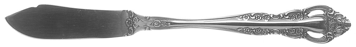 L'Amour (Stainless) Flat Handle Master Butter Knife by Reed & Barton-1