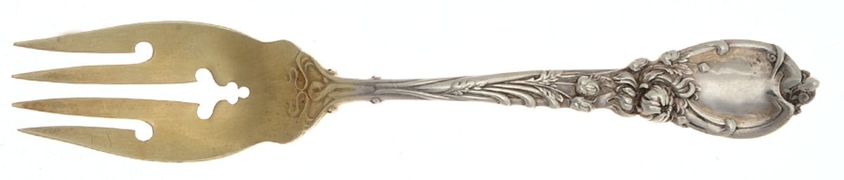 La Parisienne (Sterling, 1902) Individual Salad Fork by Reed & Barton-1