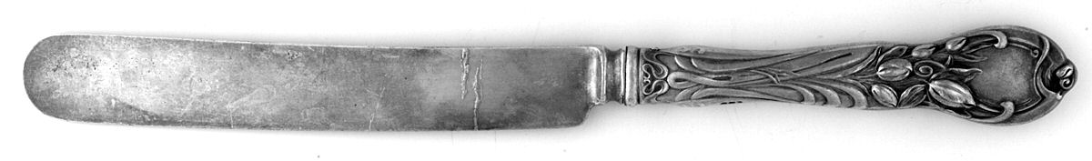La Parisienne (Sterling, 1902) Old French Hollow Knife with Bolster by Reed & Barton-1