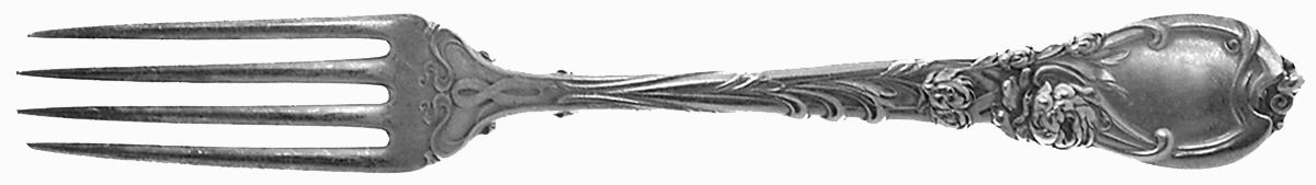 La Parisienne (Sterling, 1902) Fork by Reed & Barton-1