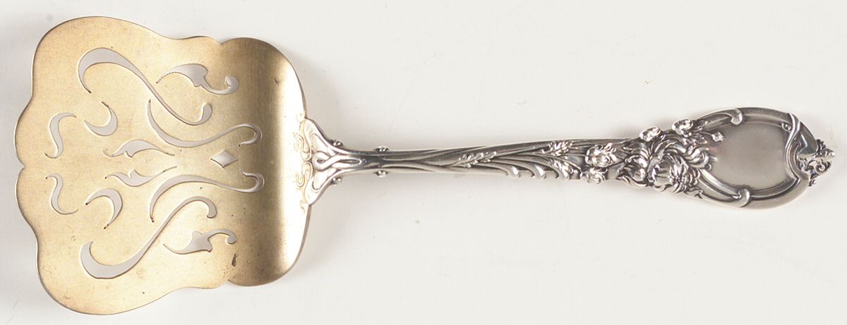 La Parisienne (Sterling, 1902) Solid Flat Sardine Server by Reed & Barton-1