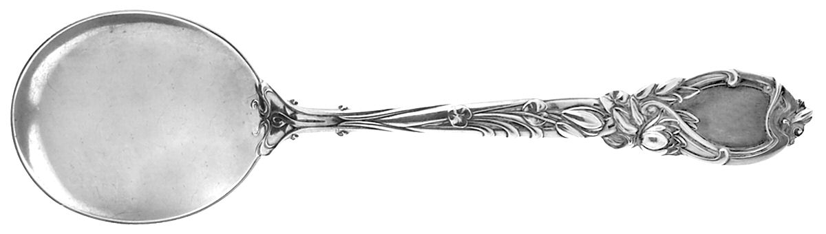 La Parisienne (Sterling, 1902) Round Bowl Soup Spoon (Gumbo) by Reed & Barton-1