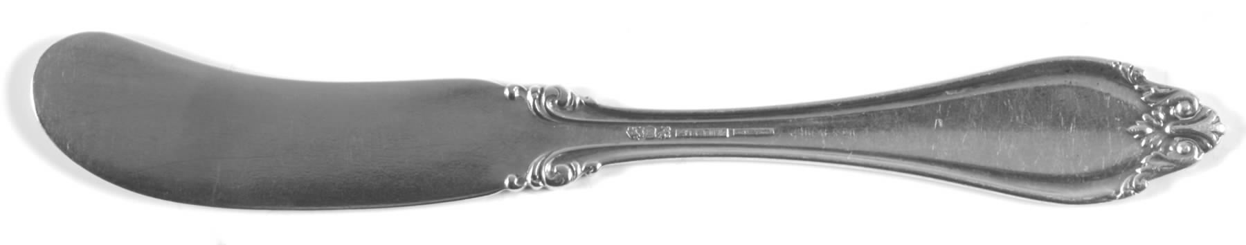 La Perle (Sterling, 1902) Flat Handle Butter Spreader by Reed & Barton-1