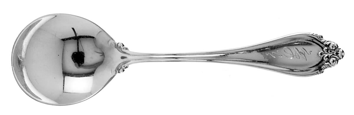 La Perle (Sterling, 1902) Round Bowl Soup Spoon (Bouillon) by Reed & Barton-1
