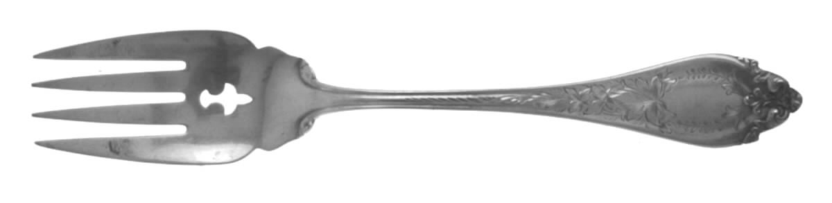 La Perle-Engraved (Sterling, 1902) Individual Salad Fork by Reed & Barton-1