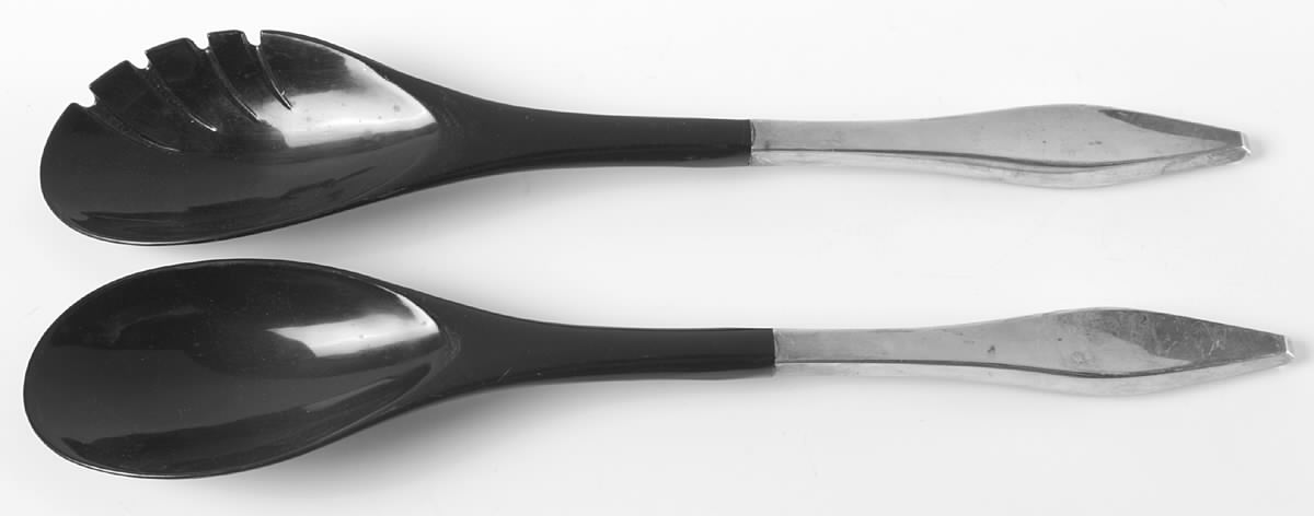 Lark (Sterling, 1960) Plastic Bowl 2-Piece Salad Set by Reed & Barton-1