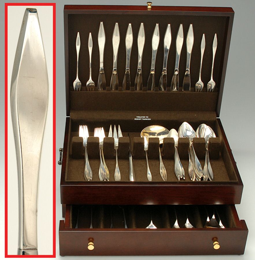 Lark (Sterling, 1960) 65 Piece Set by Reed & Barton-1