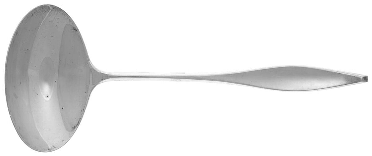 Lark (Sterling, 1960) Solid Gravy Ladle by Reed & Barton-1