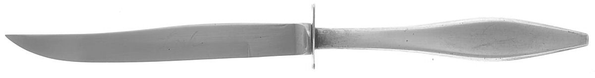 Lark (Sterling, 1960) Small Steak Carving Knife with Stainless Blade by Reed & Barton-1