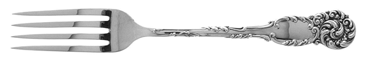 La Reine (Sterling, 1893) Fork by Reed & Barton-1