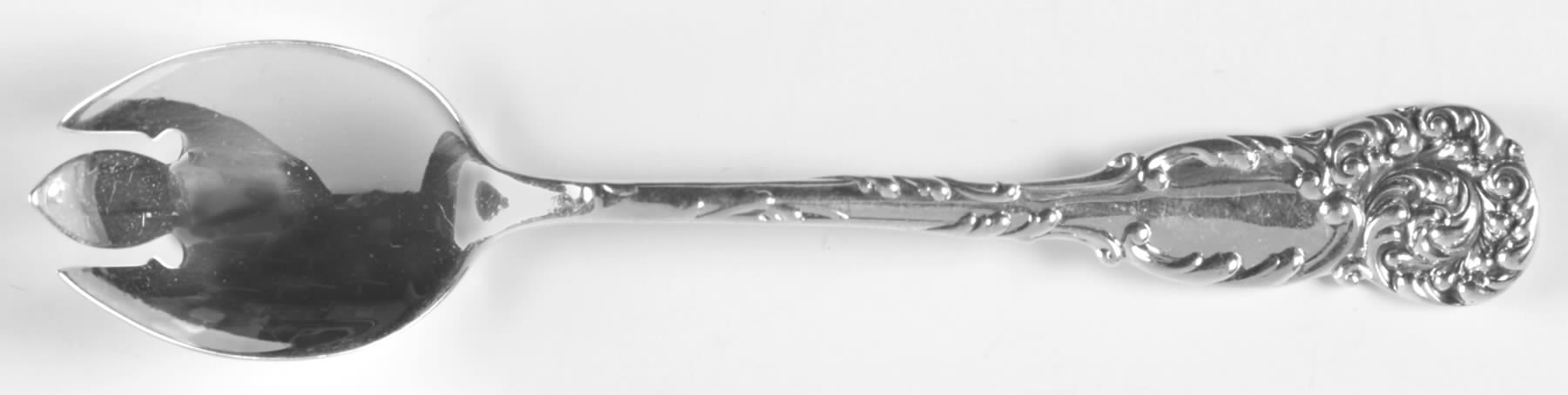 La Reine (Sterling, 1893) Ice Cream Fork by Reed & Barton-1