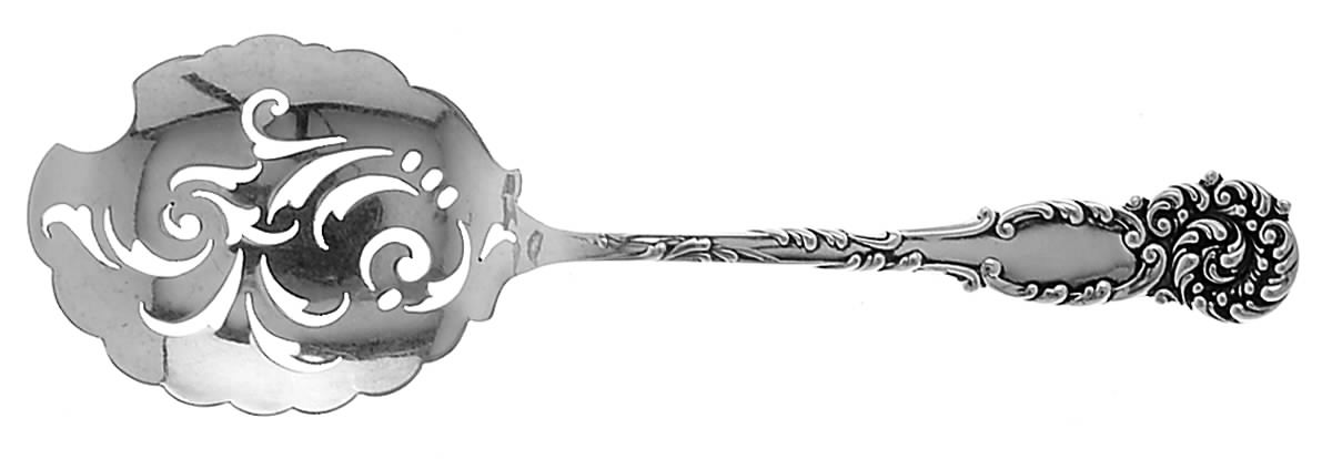 La Reine (Sterling, 1893) Tomato Server, Solid Piece by Reed & Barton-1