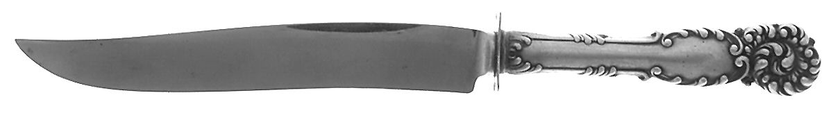 La Reine (Sterling, 1893) Small Steak Carving Knife with Stainless Blade by Reed & Barton-1
