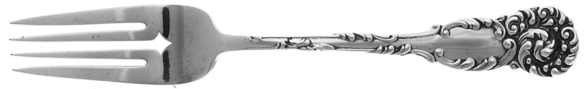 La Reine (Sterling, 1893) Solid Youth Tea Fork by Reed & Barton-1