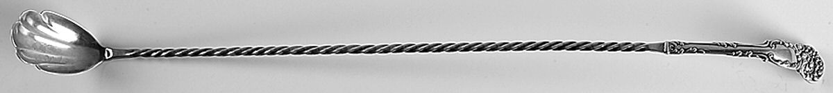 La Reine (Sterling, 1893) Large Claret Spoon, Solid Piece by Reed & Barton-1