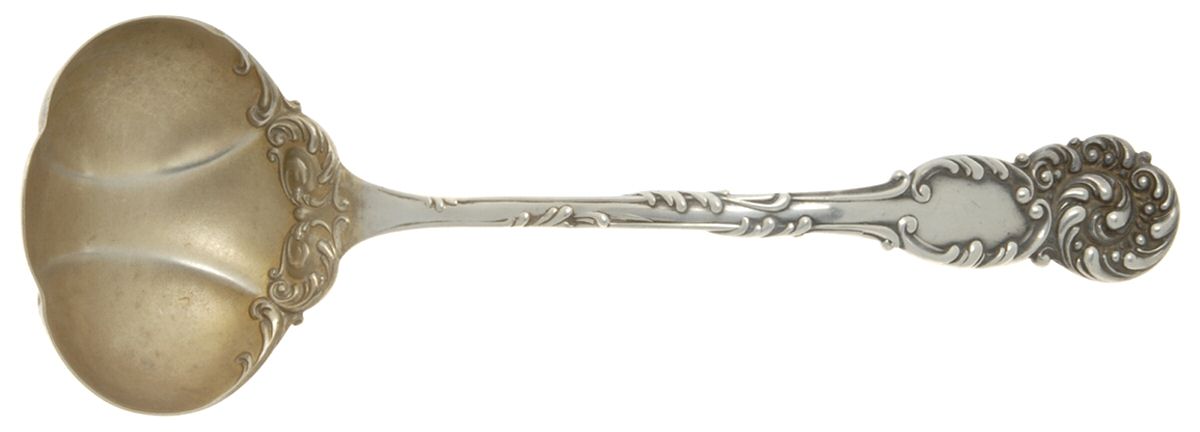 La Reine (Sterling, 1893) Solid Gravy Ladle by Reed & Barton-1
