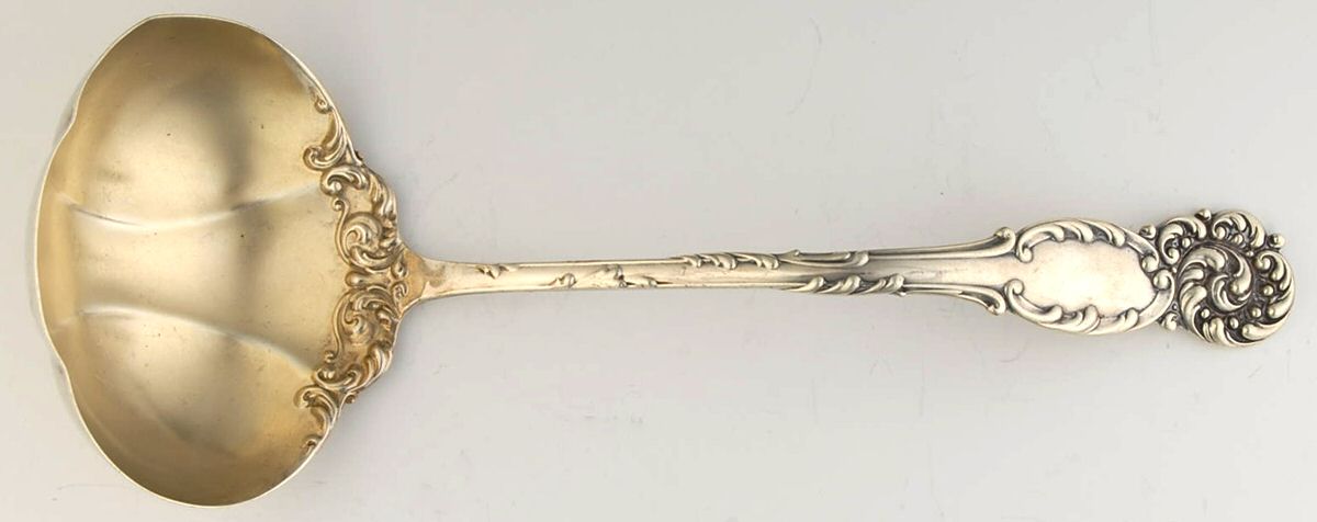 La Reine (Sterling, 1893) Oyster Ladle Solid Piece by Reed & Barton-1