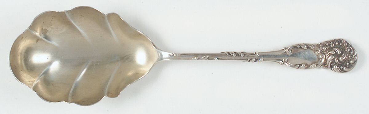 La Reine (Sterling, 1893) Solid Salad Serving Spoon by Reed & Barton-1