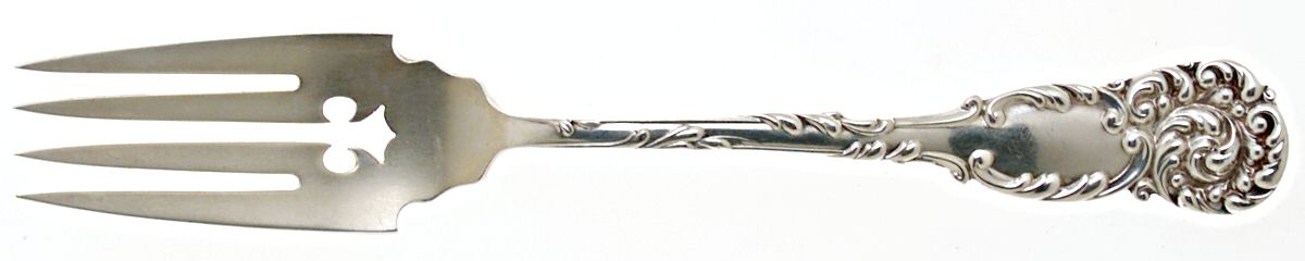 La Reine (Sterling, 1893) Individual Salad Fork by Reed & Barton-1