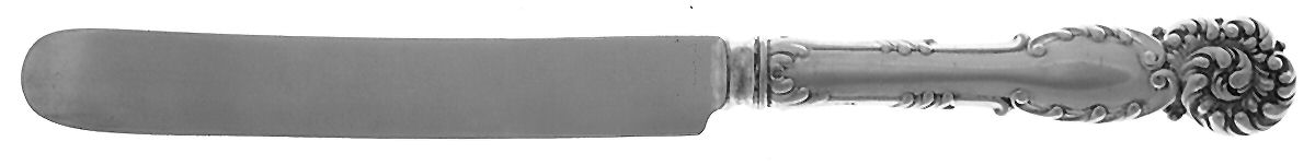 La Reine (Sterling, 1893) Old French Hollow Knife with Bolster by Reed & Barton-1