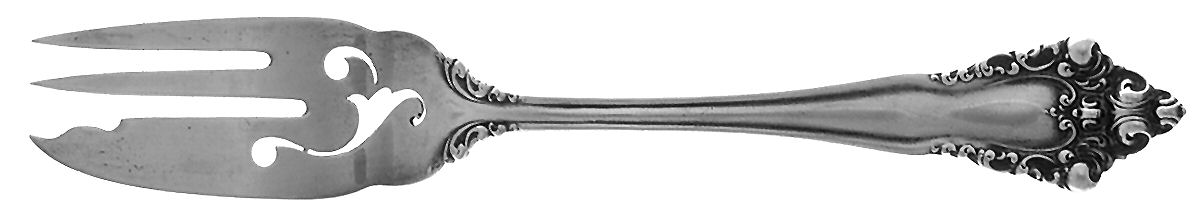 La Splendide (Sterling, 1902) Individual Pie Fork by Reed & Barton-1