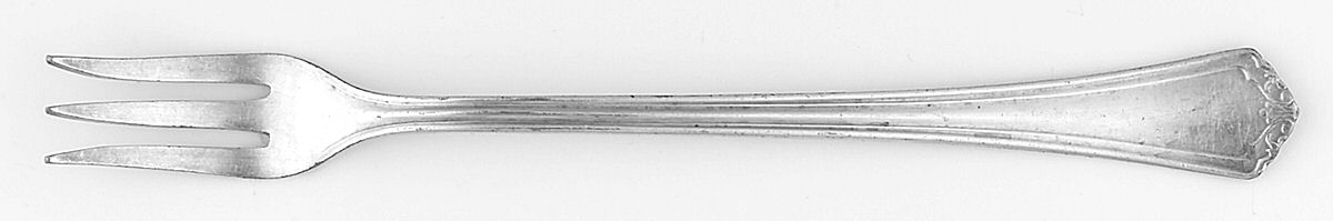 La Salle (Silverplate, 1928) Cocktail/Seafood Fork by Reed & Barton-1
