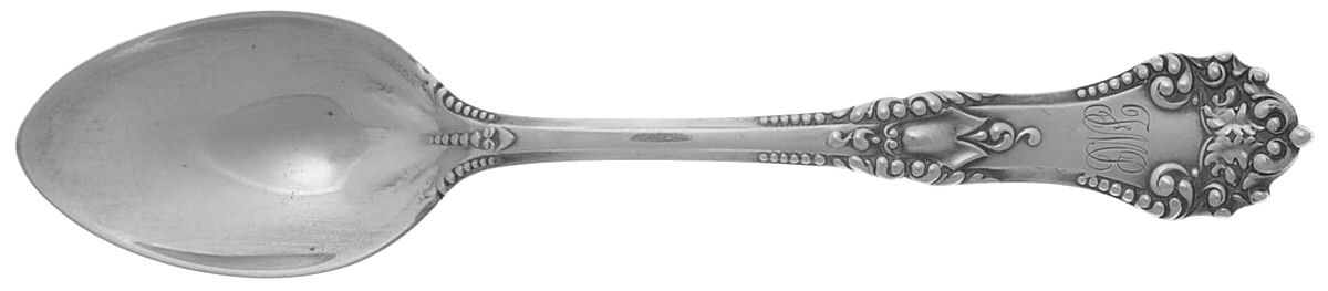 La Touraine (Sterling, 1895) Monogram Teaspoon by Reed & Barton-1