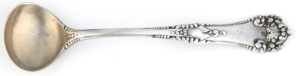 La Touraine (Sterling, 1895) Master Salt Spoon by Reed & Barton-1