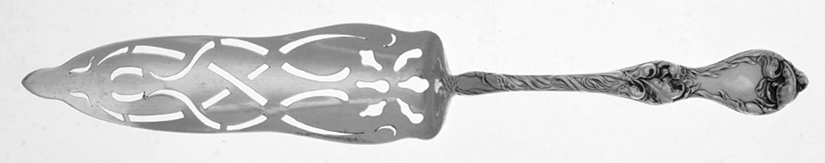 Les Cinq Fleurs (Sterling, 1900, No Monos) Jelly/Cake Server by Reed & Barton-1