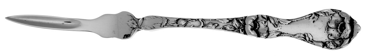 Les Cinq Fleurs (Sterling, 1900, No Monos) Solid Nut Pick by Reed & Barton-1