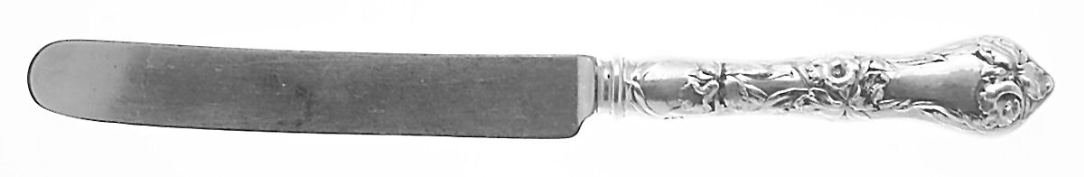 Les Cinq Fleurs (Sterling, 1900, No Monos) Old French Hollow Knife with Bolster by Reed & Barton-1