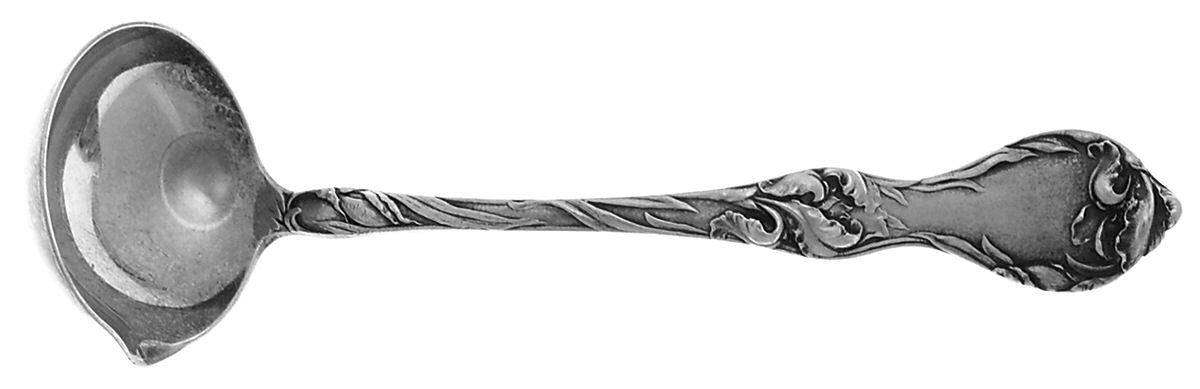 Les Cinq Fleurs (Sterling, 1900, No Monos) Cream Dipper with One Spout by Reed & Barton-1