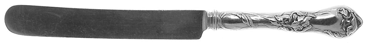 Les Cinq Fleurs (Sterling, 1900, No Monos) Old French Hollow Knife with Bolster by Reed & Barton-1