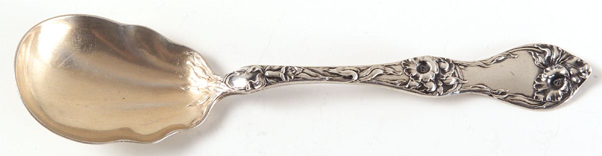 Les Cinq Fleurs (Sterling, 1900, No Monos) Sugar Spoon by Reed & Barton-1