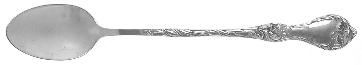 Les Cinq Fleurs (Sterling, 1900, No Monos) Iced Tea Spoon by Reed & Barton-1