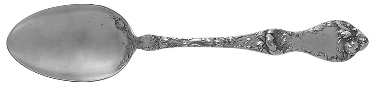 Les Cinq Fleurs (Sterling, 1900, No Monos) Tablespoon (Serving Spoon) by Reed & Barton-1