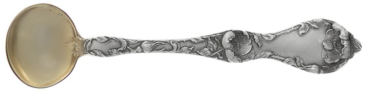 Les Cinq Fleurs (Sterling, 1900, No Monos) Master Salt Spoon by Reed & Barton-1