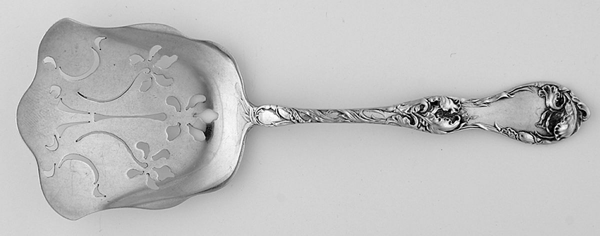 Les Cinq Fleurs (Sterling, 1900, No Monos) Bon Bon Scoop by Reed & Barton-1