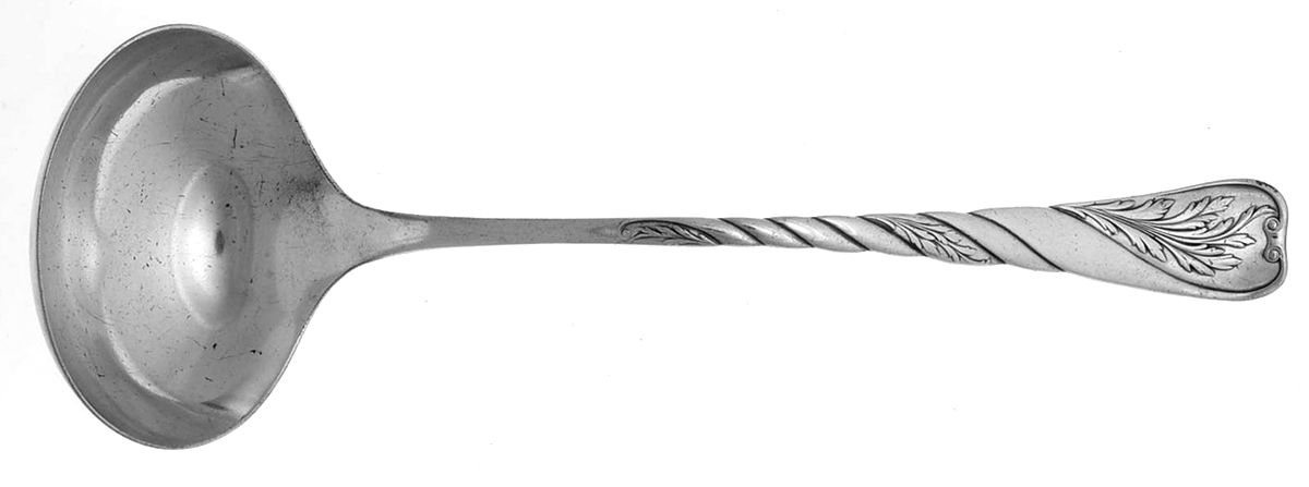 Le Louvre (Silverplate, 1888) Solid Soup Ladle by Reed & Barton-1