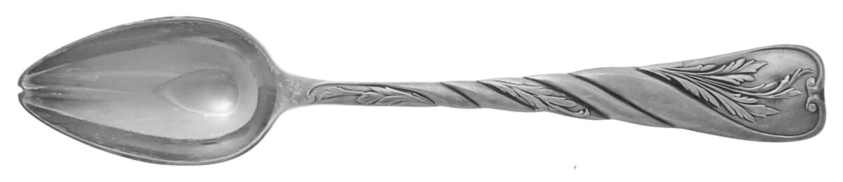 Le Louvre (Silverplate, 1888) Fruit/Orange Spoon by Reed & Barton-1