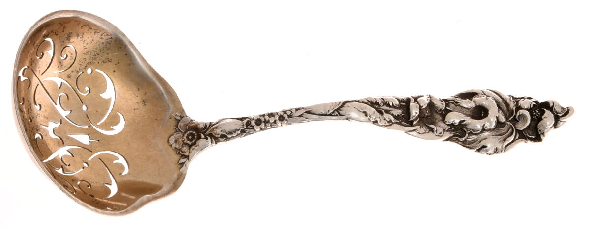 Les Six Fleurs (Sterling, 1901) Small Sugar Sifter by Reed & Barton-1