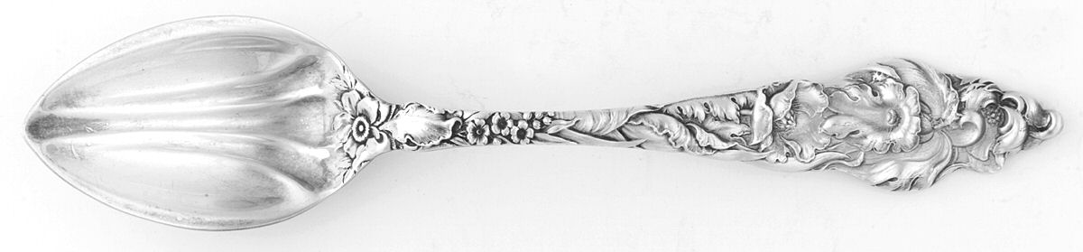 Les Six Fleurs (Sterling, 1901) Fruit/Orange Spoon by Reed & Barton-1
