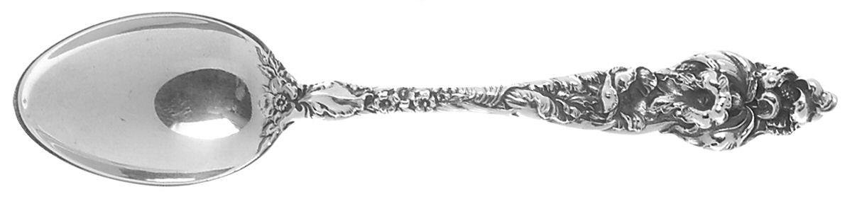 Les Six Fleurs (Sterling, 1901) Demitasse Spoon by Reed & Barton-1
