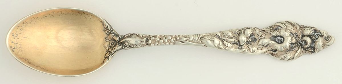 Les Six Fleurs (Sterling, 1901) Demitasse Spoon by Reed & Barton-1