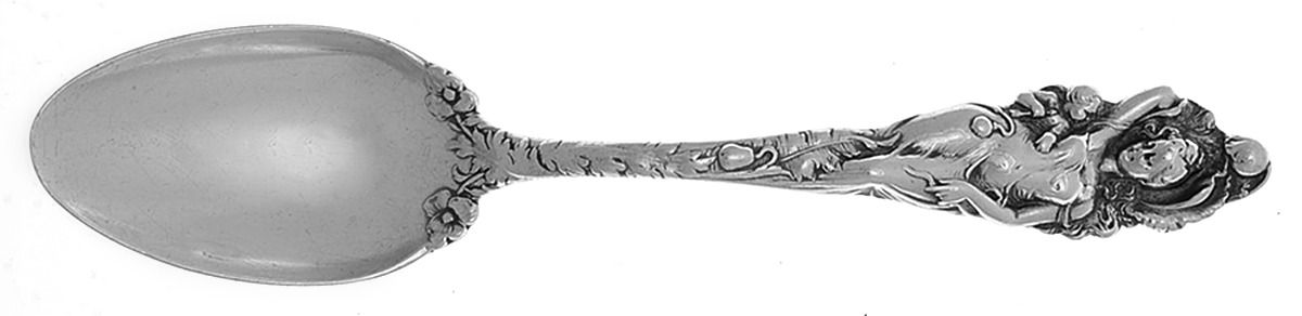 Love Disarmed (Sterling, 1899) Teaspoon by Reed & Barton-1